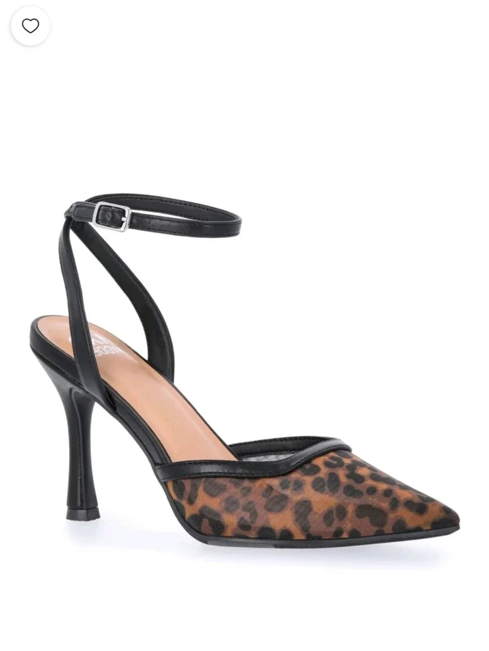 Madden NYC Women's Mesh Pointed Toe Heels. NEW!